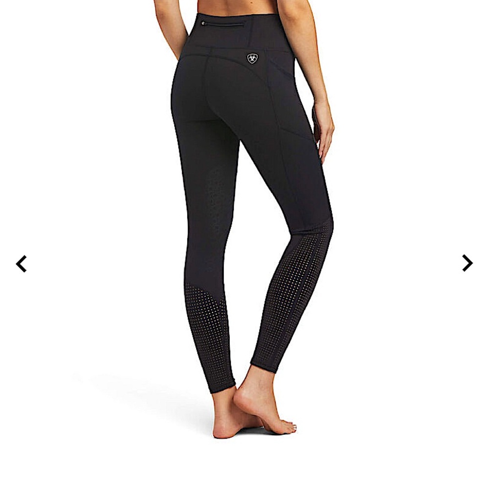 🐎 ARIAT 🐴 Eos Knee Patch Tight ▶️grey&black◀️